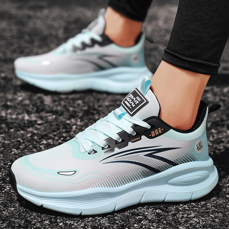 Big Size 48 Marathon Men Sports Running Shoes AirCushion Breathable Light Comfortable Women Athletic Outdoor Hiking Gym Sneakers