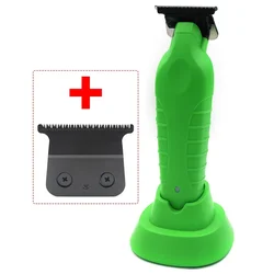 Barber Finish Electric Clipper with Charger Stand Hair Cutting Machine Professional Carving Gradient Hair Trimmer 2299