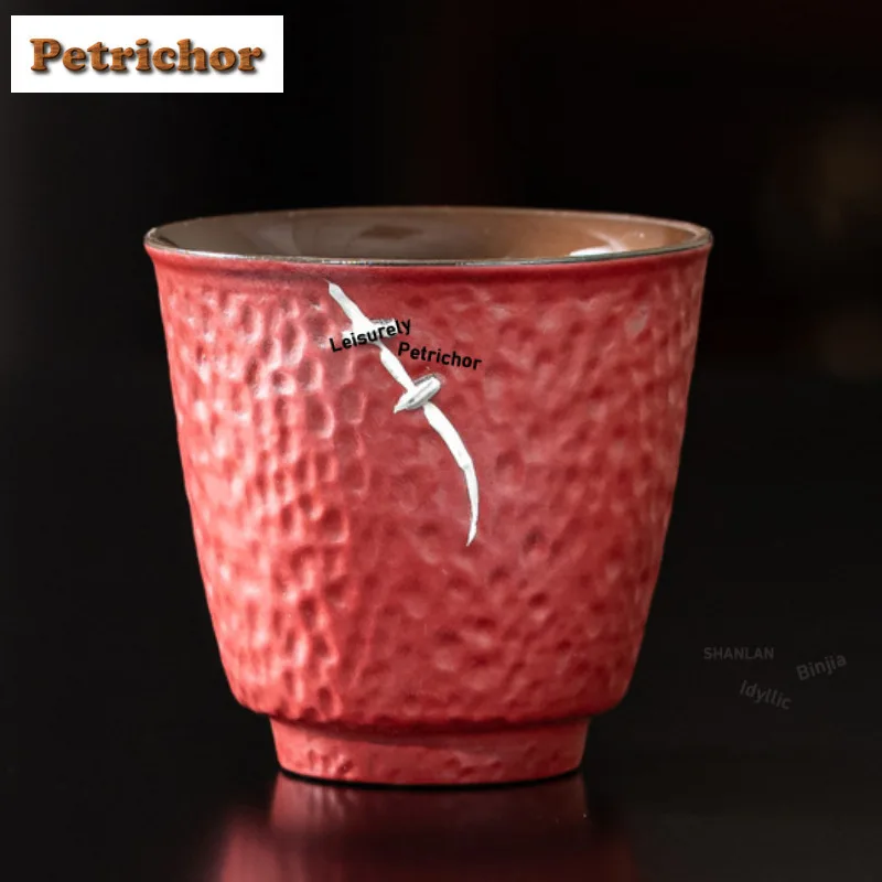 

55 мл красная чайная чашка Forbidden City, креативная чайная чаша, пара чая, дегустация чая, чашка для запаха, чашки Chazhan Master, товары для чая, принадлежности для рукоделия