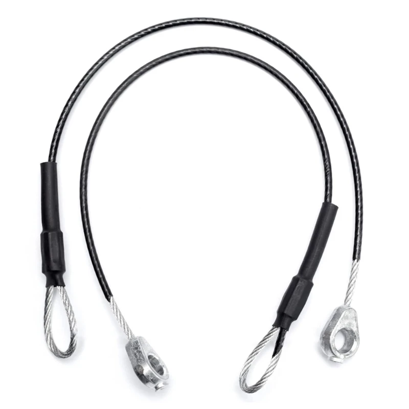 Support Cable Tailgate Pair for the Stated M159508 Rear Gate Applications with Existing-Point Installation That