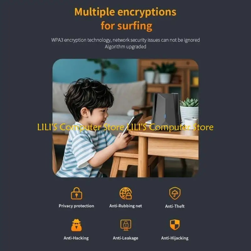 

A52B Fast CF987BE WiFi 7 Беспроводная карта 6452 Мбит / с 2,4 ГГц+5 ГГц+6 ГГц WiFi Модуль для игр улучшает компьютерное