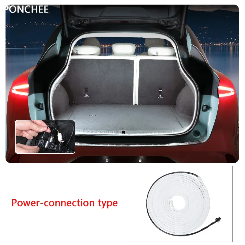 For IM Motors MG IM6 LS6 2023-2025 Trunk Ambient Lighting LED Automatically Sensing Tailgate Lights Automobile Supplies