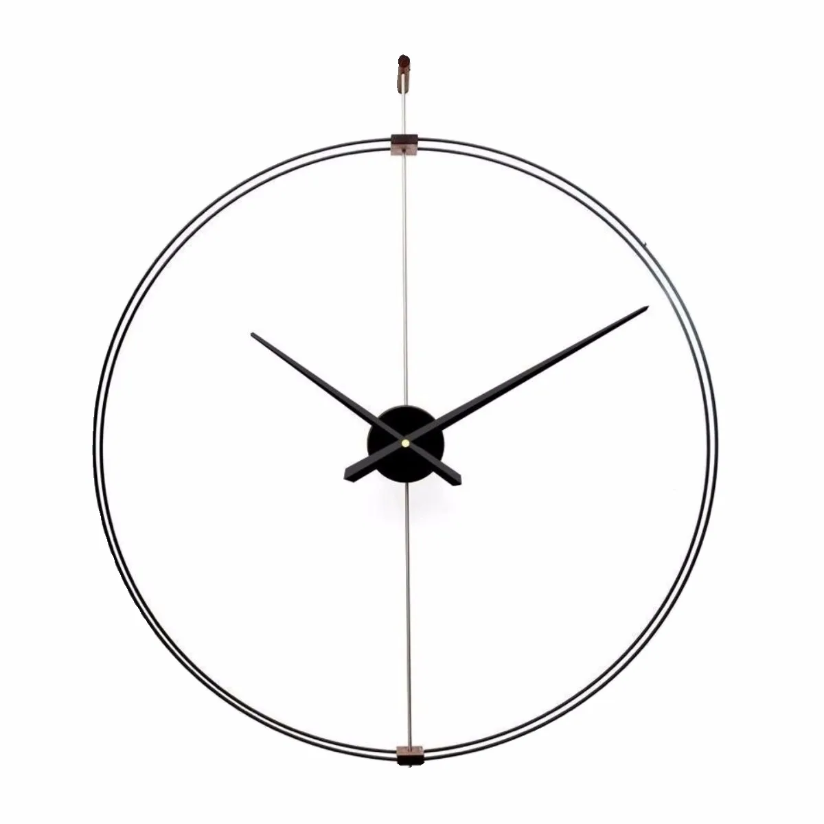 Extremely minimalist, modern large clock decoration, living room, dining room, hallway, luxurious and creative large pointer han