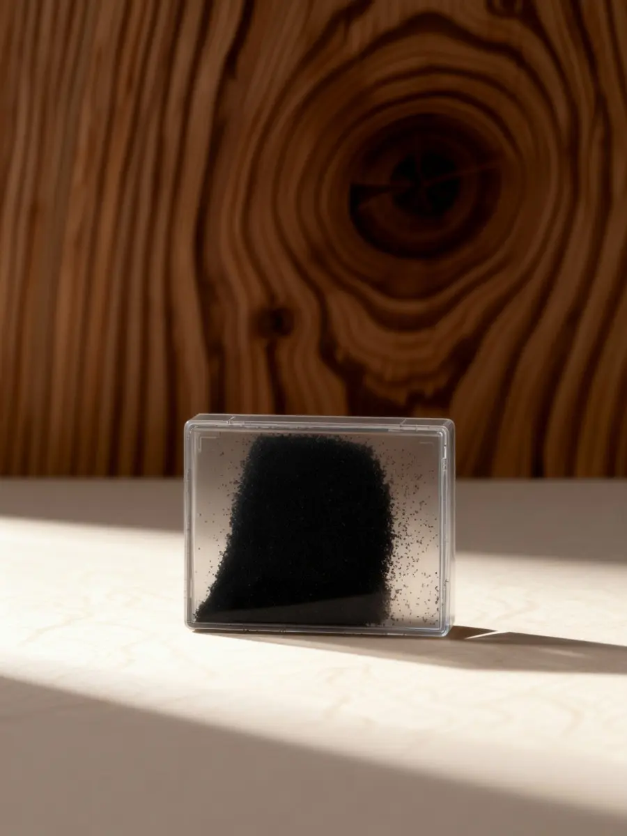 2 Boxes Magnetic Field Iron Powder Case for Physics Teaching Demonstrations Iron Filings Science Experiment Equipment Portable