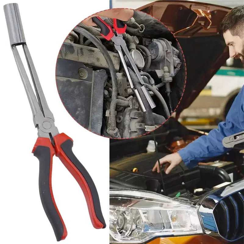 

Автомобильные плоскогубцы для свечей зажигания, плоскогубцы для снятия провода свечи зажигания, инструмент для снятия цилиндра, зажим для снятия крышки свечи зажигания, ручные инструменты