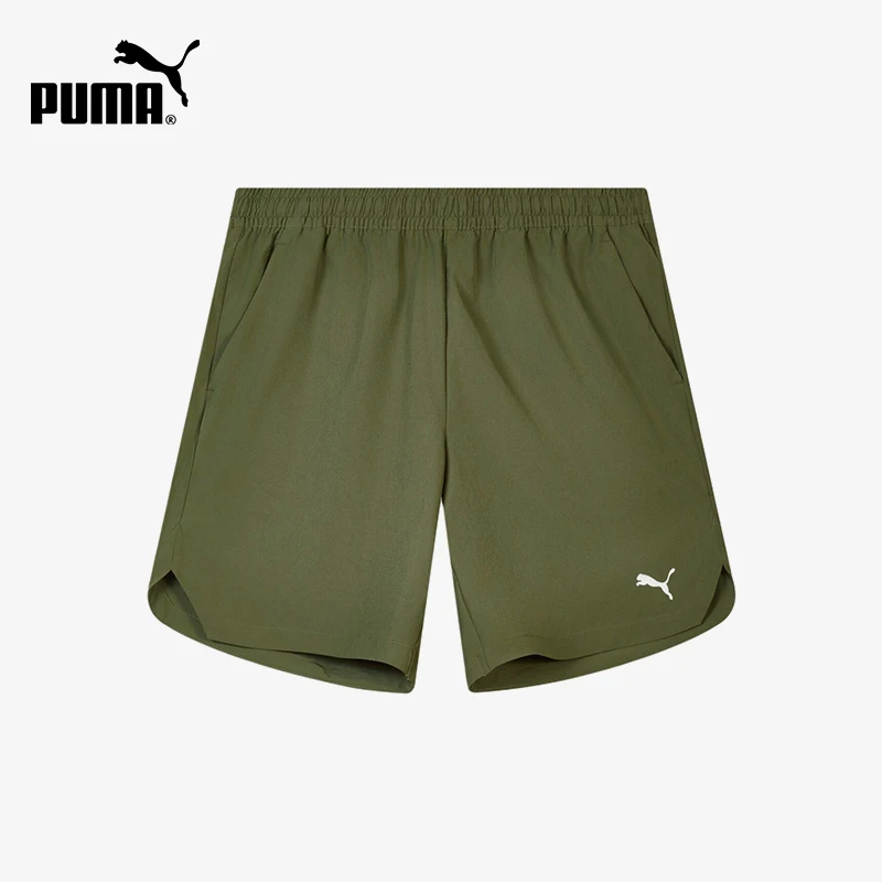 Puma genuine TRAINWOVEN men's running fast drying mid waist sports shorts 529987-33