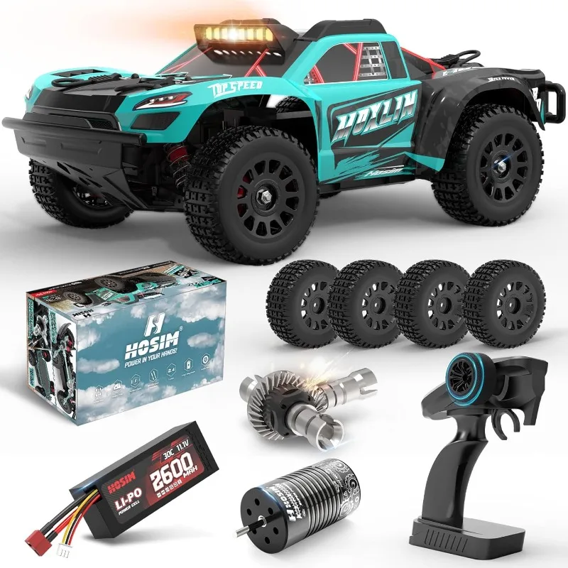 

RC Cars for Adults, 3S Battery 50mph Fast RC Car Waterproof 4x4 All Terrain Off Road High Speed RC Car Remo