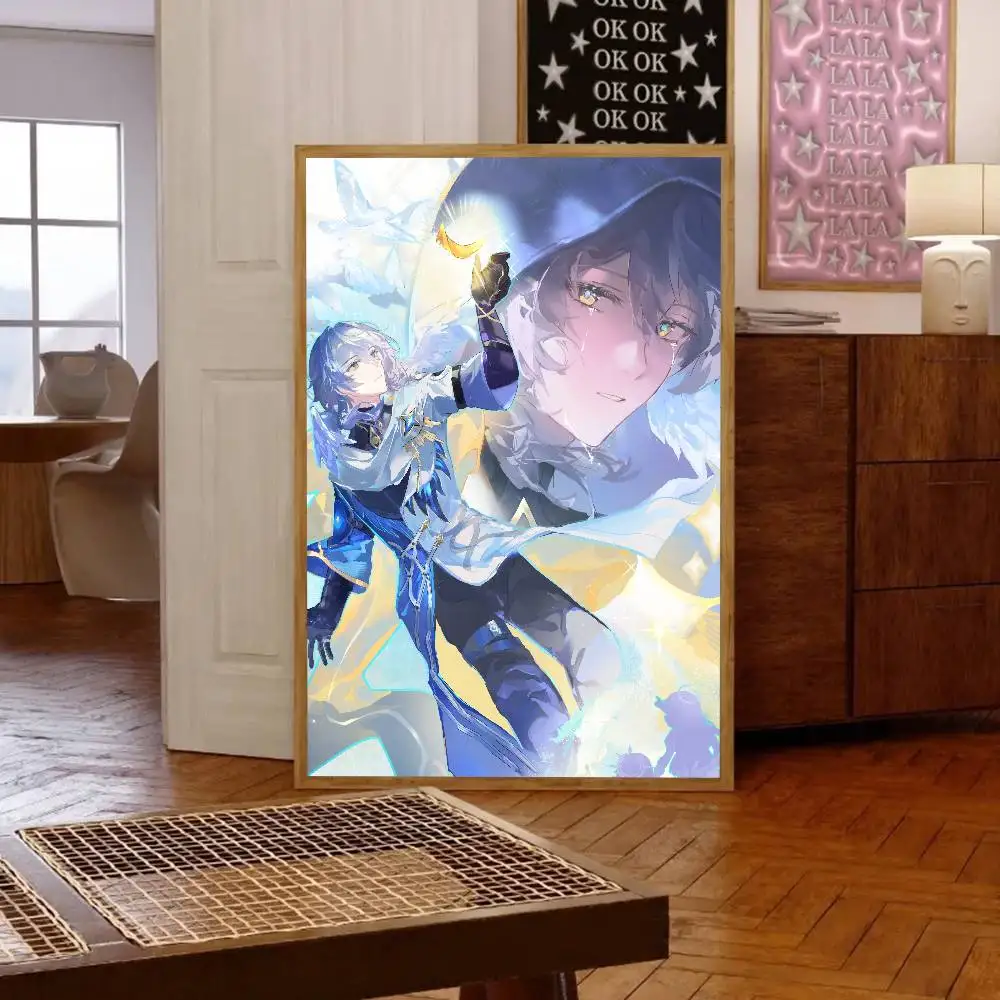 1 قطعة الأحد هونكاي ستار السكك الحديدية المشارك طباعة لغرفة النوم غرفة المعيشة ديكور المنزل اللوحة جدار الفن HD صورة جدارية