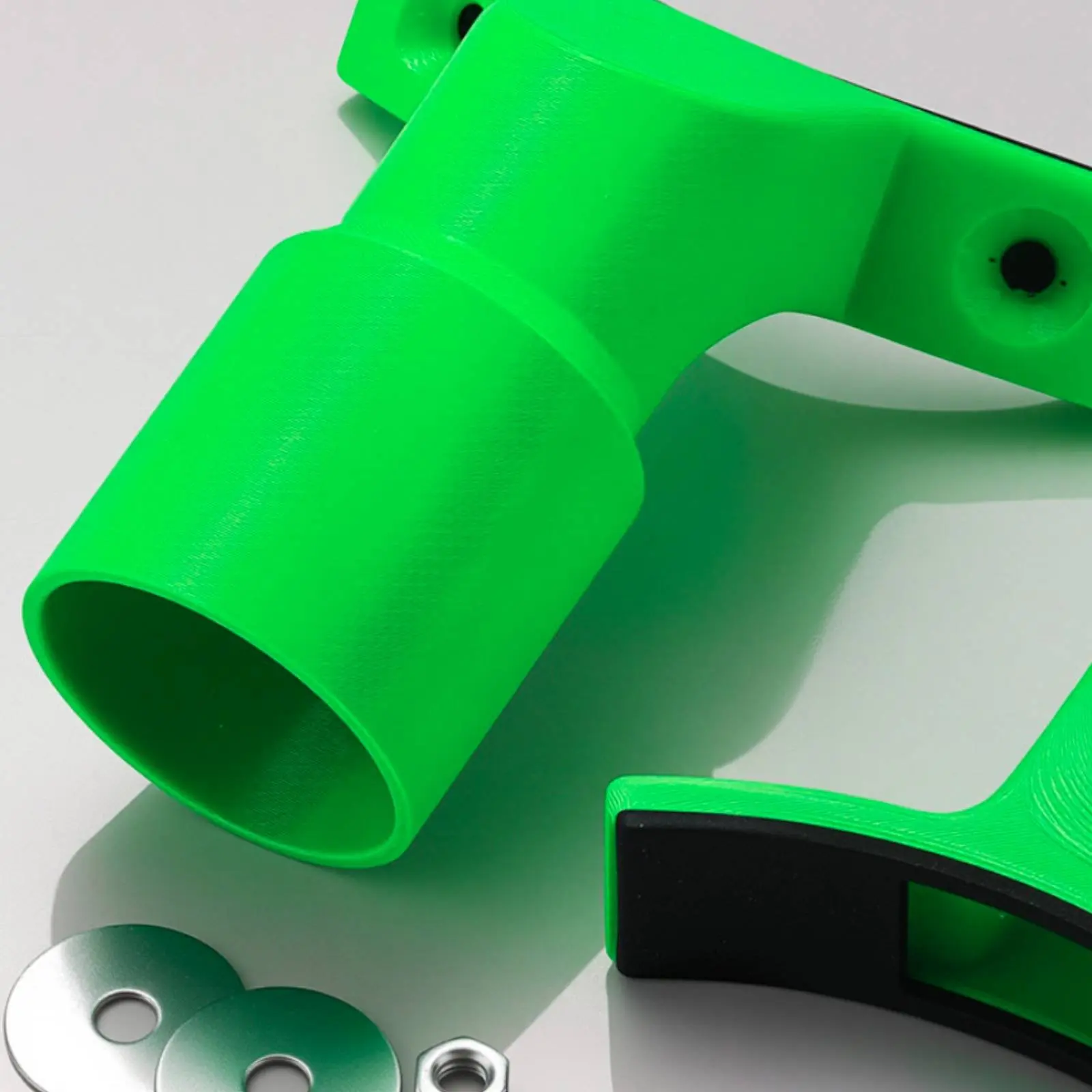 Cutting Machine Adapter PETG Plastic Vacuum Hose Adapter Dust Hose Fitting 3D Printed Tool Accessory Curved Body for Workshop