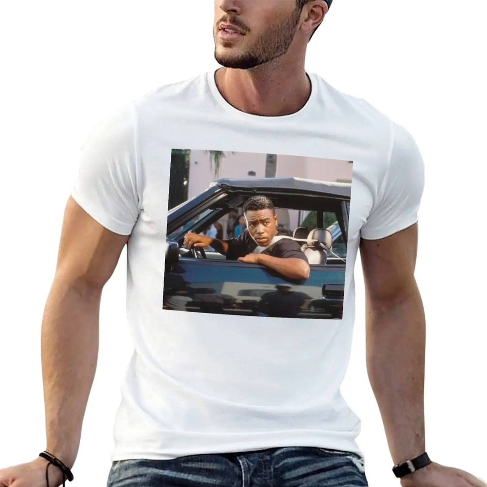 CAINE T-Shirt Soft Basic Cotton Short Sleeve Tee