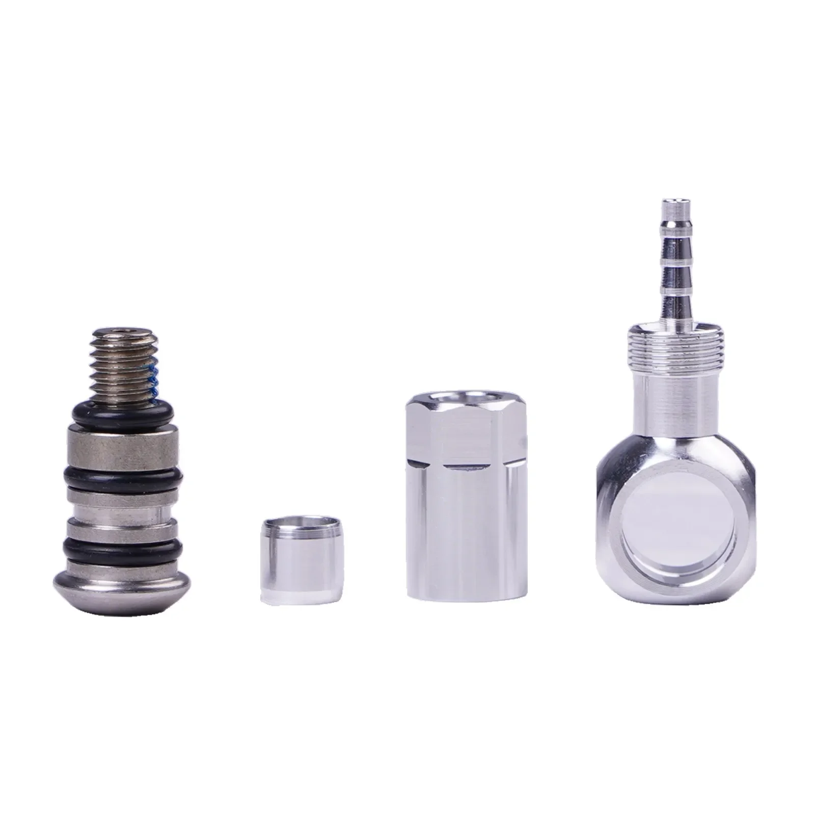 1 set Bicycle Hydraulic Brake Oil Pipe Fitting D8M5 Bolt For Banjo Fitting For XOD For GOODTASTE Brake M5 Screw Cycling Parts