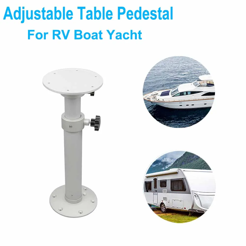 

Регулируемая разборная опорная стойка для стола, основание-основание для стола, крепежная рама, комплект основания стола из алюминиевого сплава для автодомов, лодок, яхт