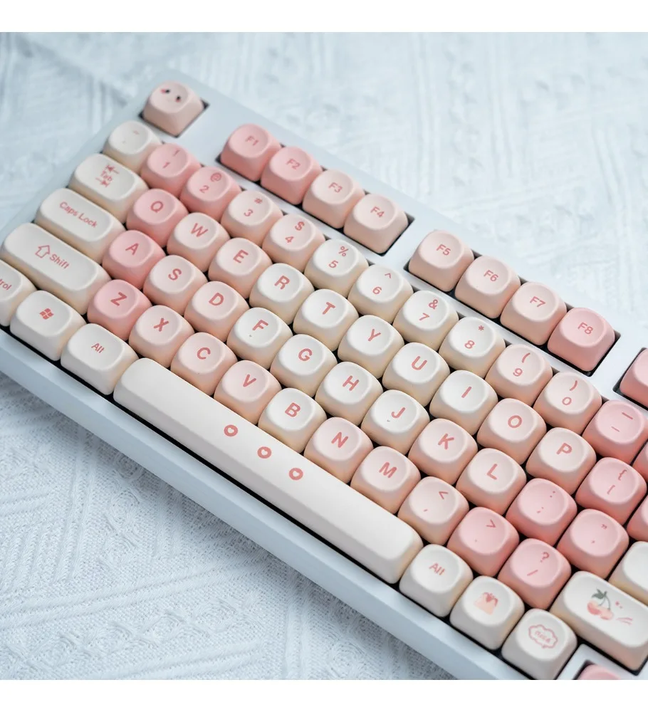 Cherry keycaps MOA high PBT sublimation mechanical keyboard keycaps compatible with magnetic switches 61 64 68 75 87