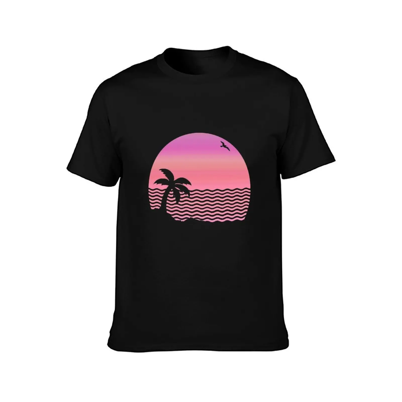 Wiped Out! Sunset Fade T-Shirt man t shirts graphic T-Shirt