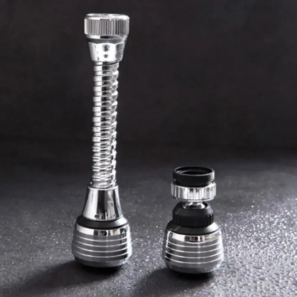 1Set Booster Nozzle Extender 360 Degree Faucet Anti Splash Head Universal Rotating Bubbler Bathroom Kitchen Tools Water Saver