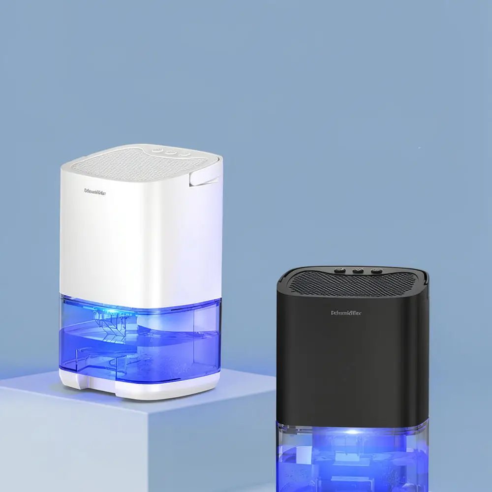 Automatic Dehumidifier Mini Air Dryer Compact Moisture Absorber For Wardrobe Bathroom Home Quiet Electric Appliance