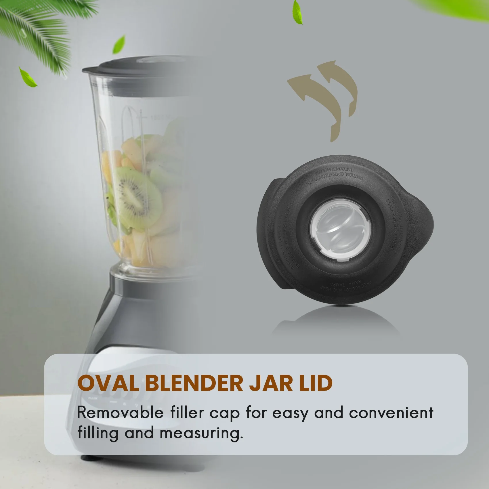 A74X Classic Series Blender Jar Lid for OSTER Blender Juicer Lid Cup Lid