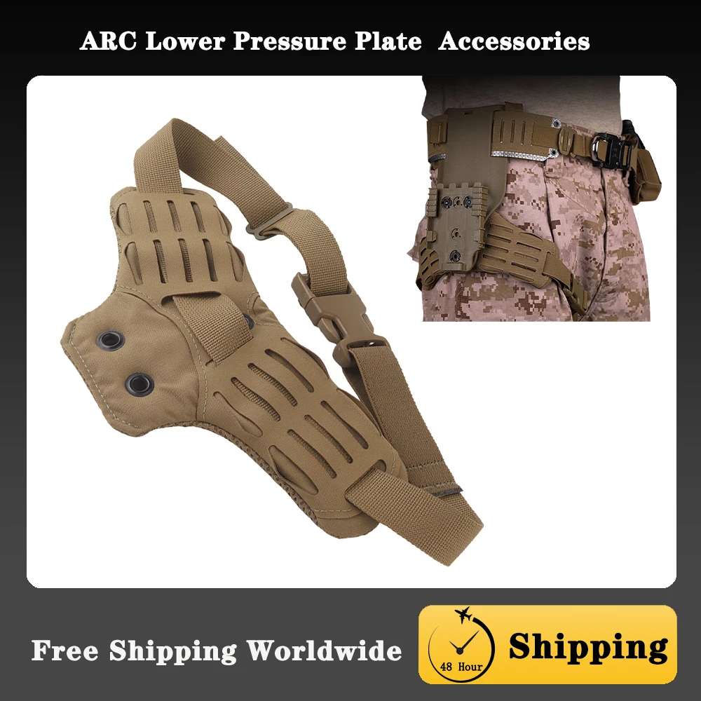 

ARC RTI DUTY mount thigh strap/leg platform holster base help secure quick release QLS buckle MOLLE Mount Tactical belt Hunting