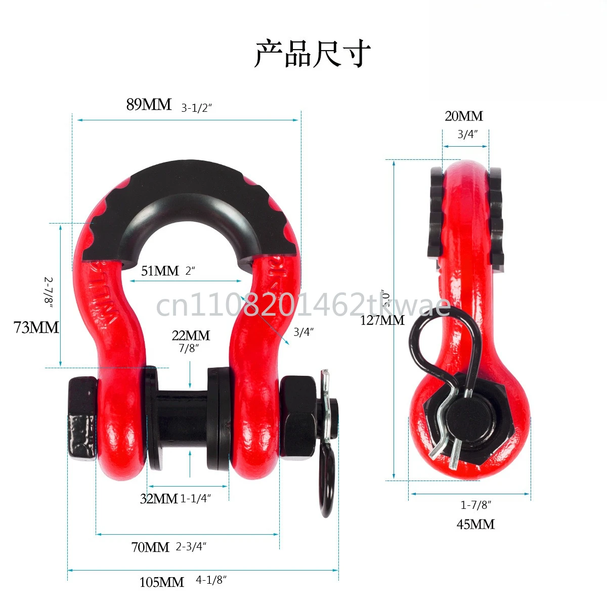 2Pcs 3/4