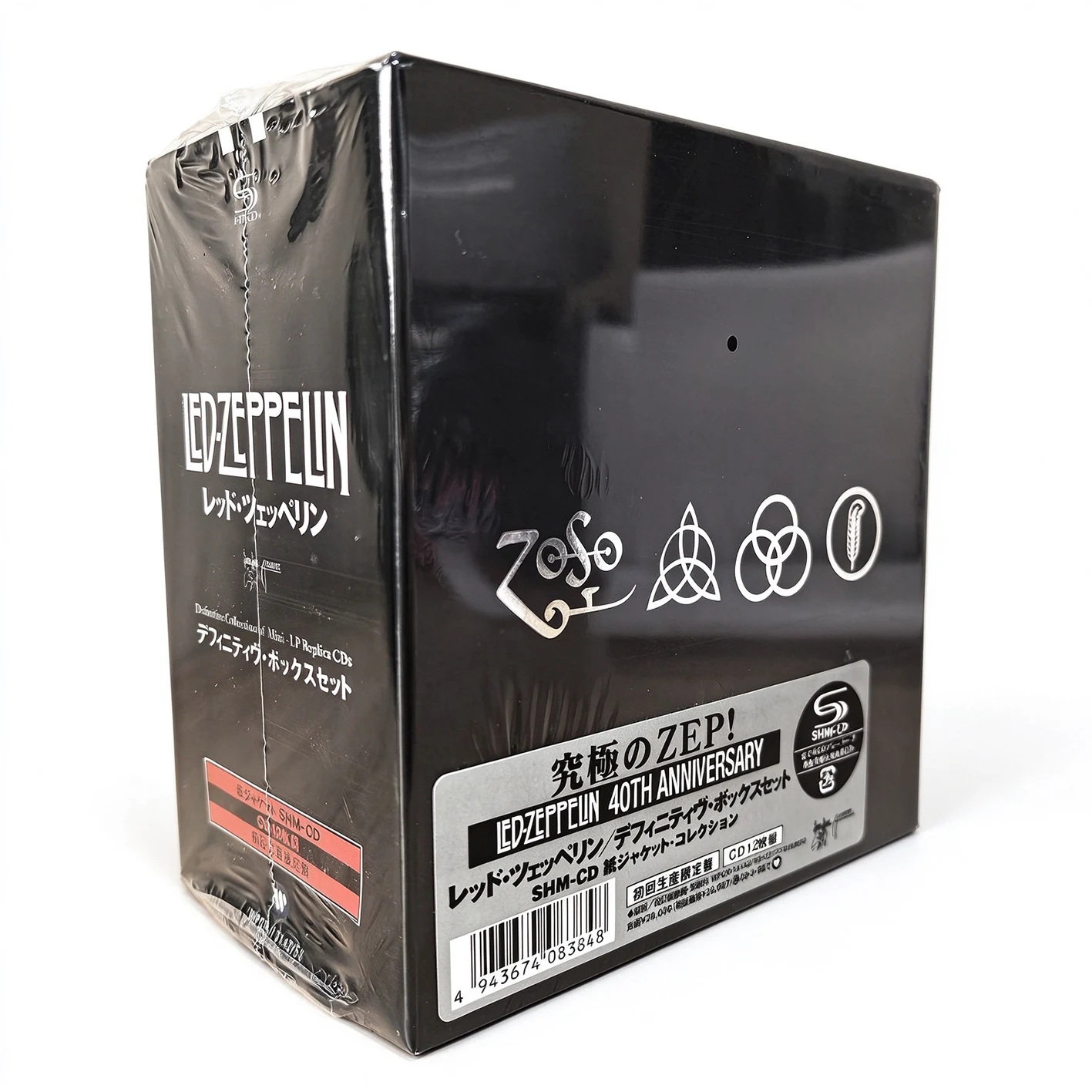Led Zeppelin Ultimate ZEP! 40th Anniversary 12CD SHM-CD Mini LP Box Set, Japanese Version Rock Music Album Collection