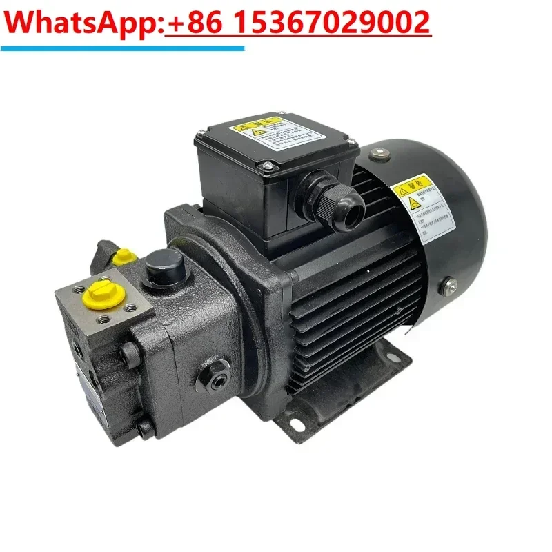 Taiwan Qiyang Oil Pump VUP-08/12/16/23-1/2/3 Blade Pump Motor 4P-0.75/1.5/2.2KW