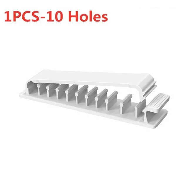 Kabelorganizer Snoerbeheer Draadhouder Flexibele USB-kabelhaspel Netjes siliconen clips voor muistoetsenbord Oortelefoonbeschermer