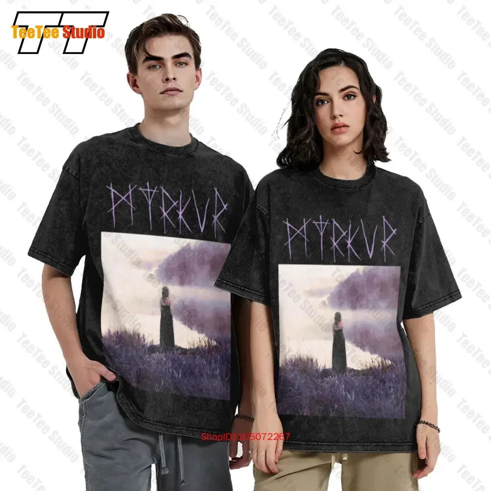 Myrkur Fog Vintage Oversized T-Shirt ZWVT
