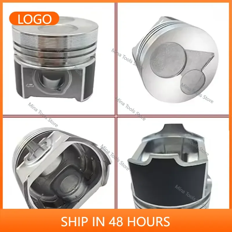 V2203 V2403 Piston Kit 19077-2177 19077-21772 1A091-21113 1A091-21114 Cylinder Liner Kit for Engine Spare Part
