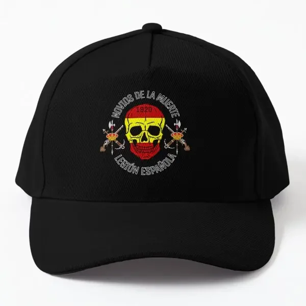 Spanish Legion  Baseball Cap Hat Outdoor Casual Black Czapka Sun Summer Fish Boys Hip Hop Printed Sport Casquette Solid Color