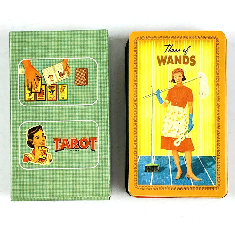 Tarot Cards Family Party Playing Cards Game English Version Mysterious Divination Board Game ,Christmas and New Year Games
