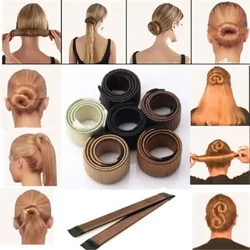 Portable Hair Braider Curler Hair Band Synthetic Wig Donuts Bun Headband Women's Hair Accessories Wig Clip Styling Tool Headwear