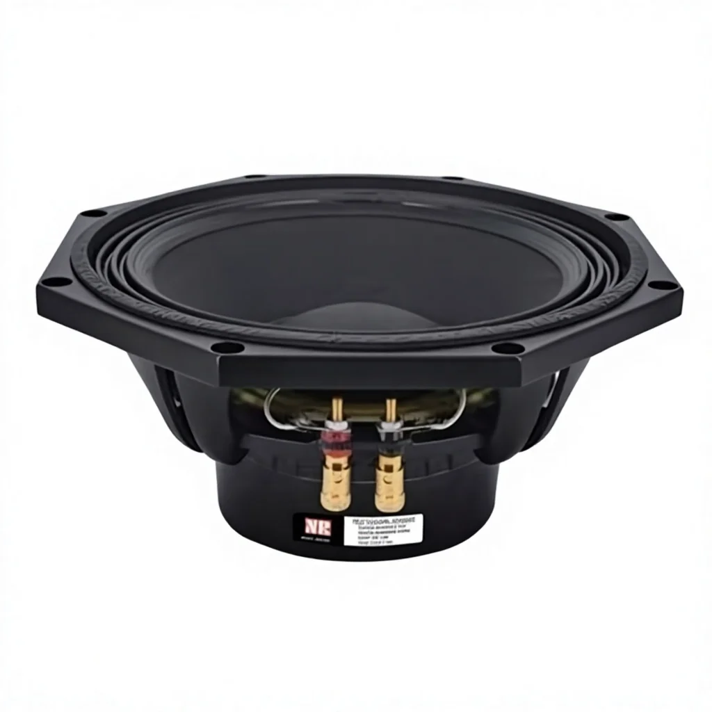 8pcs Professional 8-Inch Audio Speaker with Neodymium Magnet 200W Output Power 90-5000Hz Frequency Response for Line Array Usage