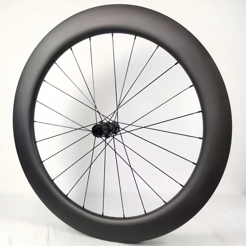 

36mm Wide Gravel Bike Carbon Wheelset 700C Tubeless Disc Brake Center Lock UD Matte Gravel Bike Carbon Wheelset