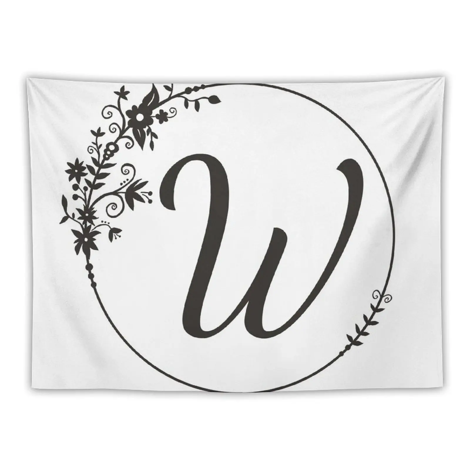 

Initial Letter W Tapestry Wall Carpet Decoration For Home Aesthetic Decoration Wallpaper Tapestry