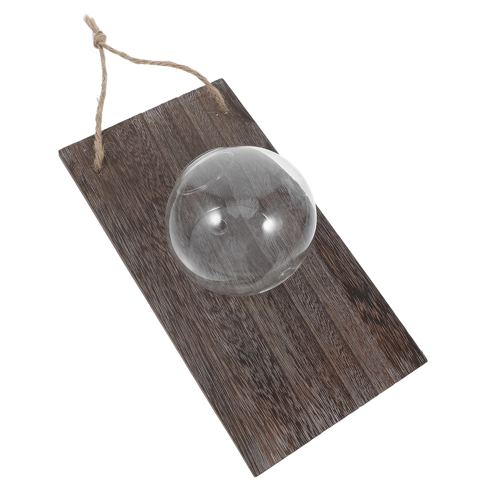 

1pc Glass Hanging Terrariums Wall Mounted Planter For Hydroponic Plants Small Indoor Hanging Vase For Home Office Garden Decor