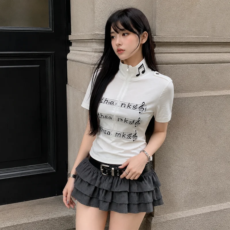Women Music Note Graphic T Shi - đánh giá và giá Women'S Fashion Quarter Zip