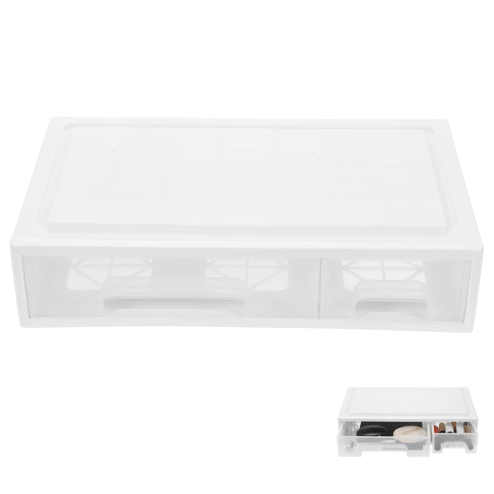 

Drawer Style Desktop Organizer Box Large Capacity Pp Plastic Storage For Pens Stationery Files Home Office Desk Organiser