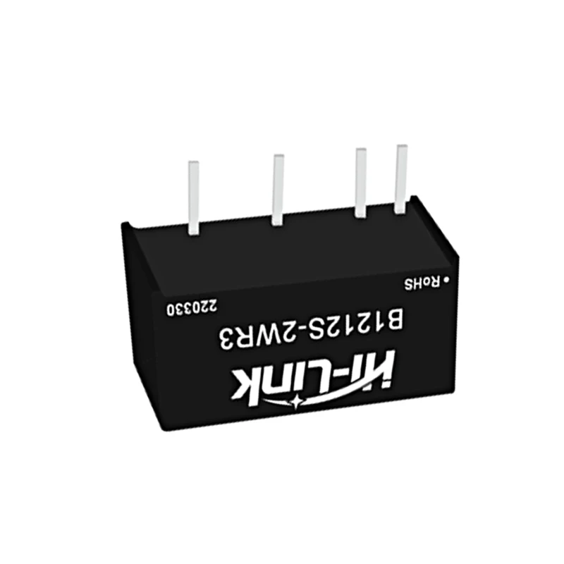 Hi- Link consumer electronics  New DC DC Supply Module 50pcs12V to 12V 2W High Efficiency Isolated Switching Power  B1212S-2WR3