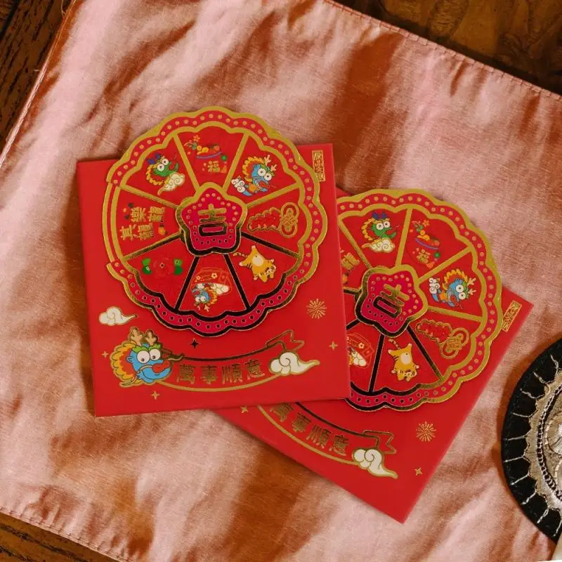 Nieuwjaar Rode Envelop Luxe Hoge Kwaliteit Duurzaam Dikker Niet Gemakkelijk Te Breken Vakantie Vieringen Rekbare Rode Envelop