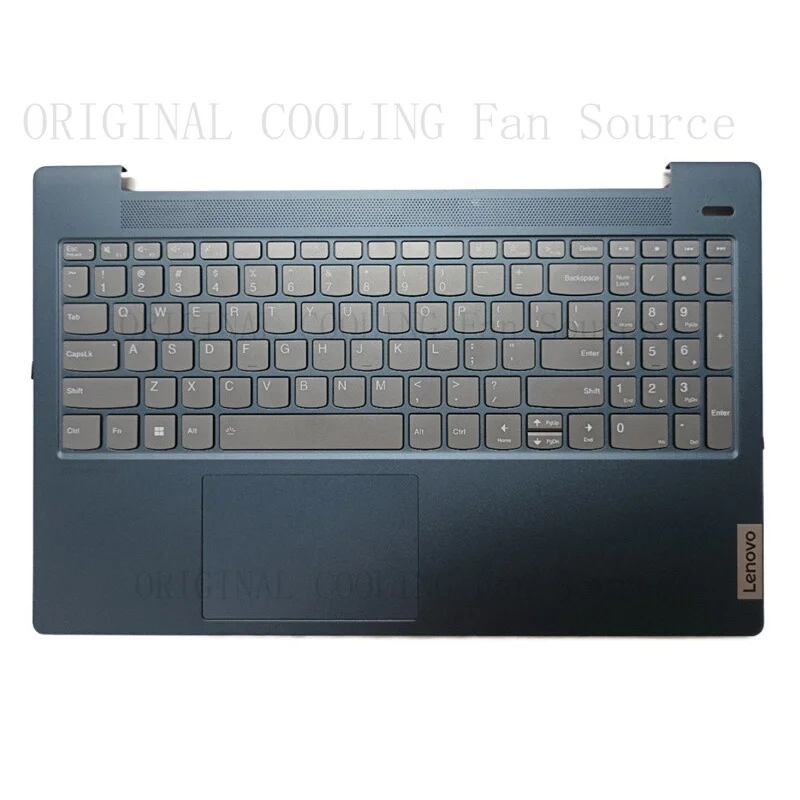R+  FOR Lenovo IdeaPad 5-15 5-15IIL05 5-15ARE05 blue backlit Swiss SW keyboard palmrest