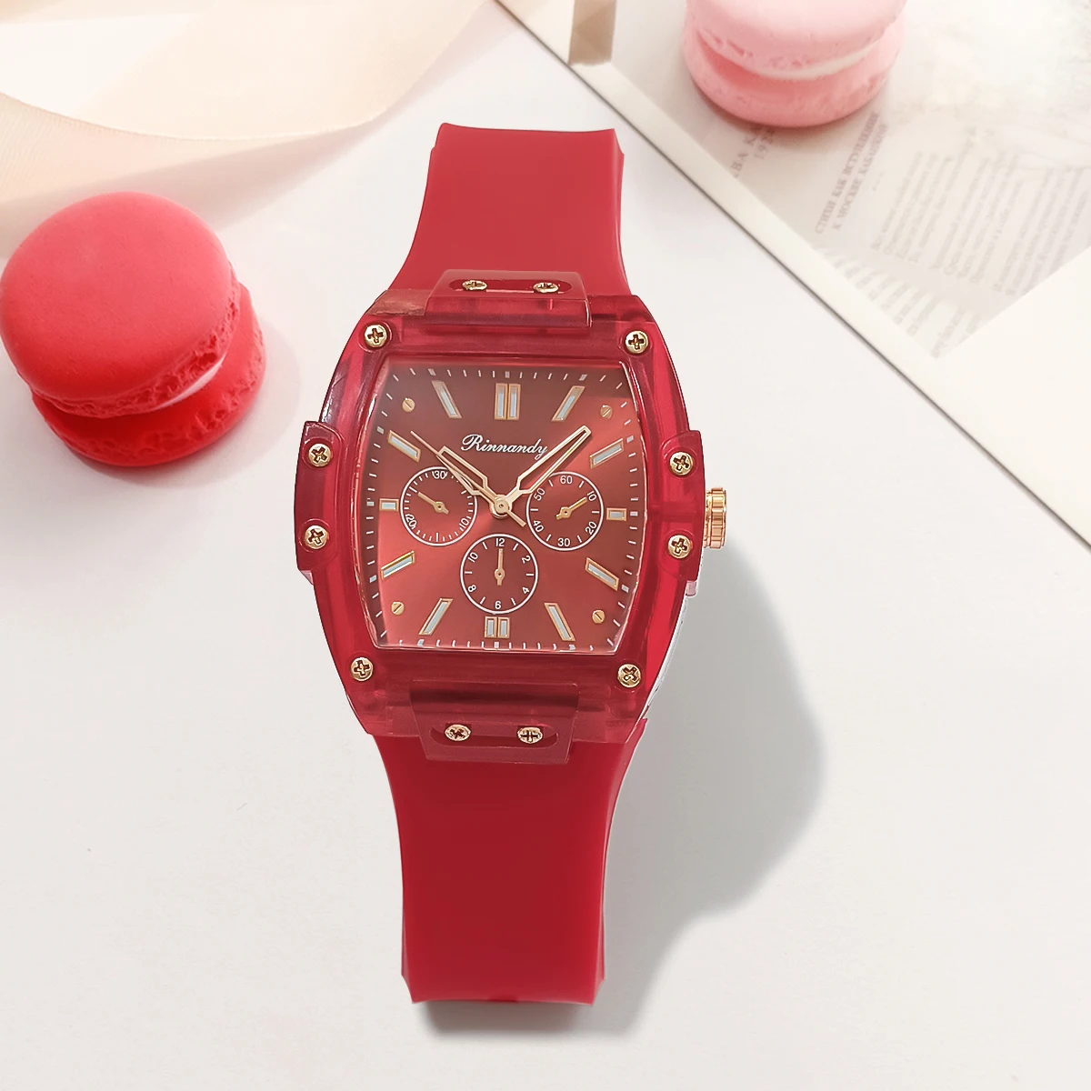 Women Watch Elegant Wristwatch Women Quartz Watches Ladies Clock Pointer Silicone Watch Gift Reloj Mujer relogios feminino