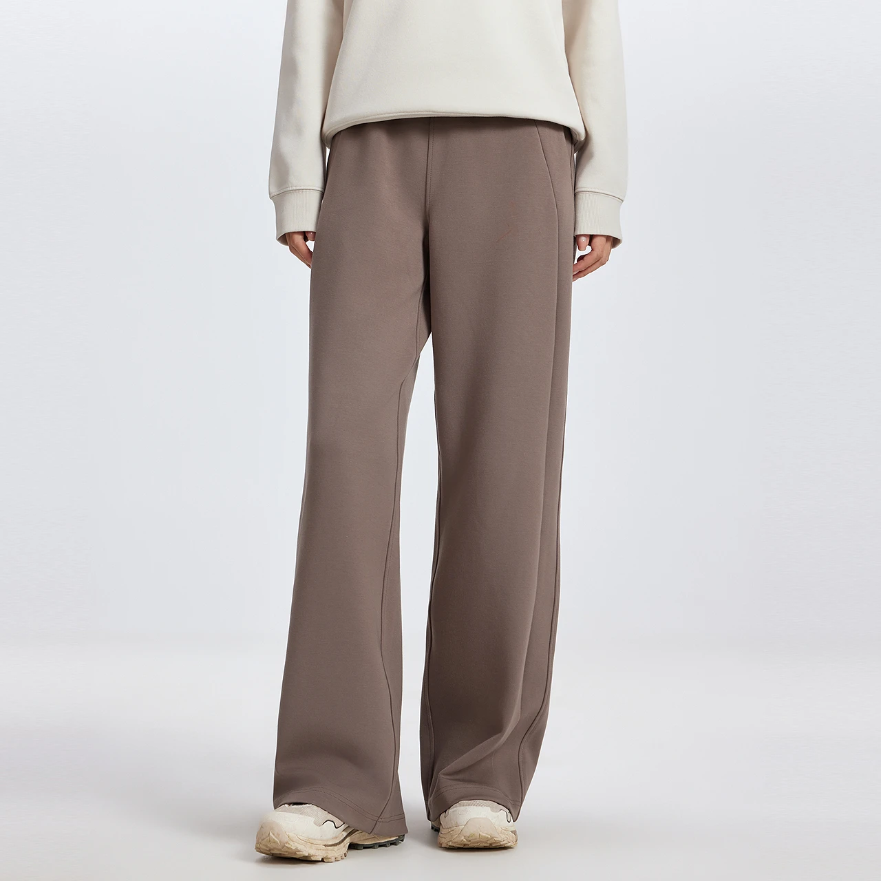 Metersbonwe Women's Wide-Leg Drape Pants Fall New Arrival Slimming Straight Leg Lounge Pants Business Casual Lady Daily Wear