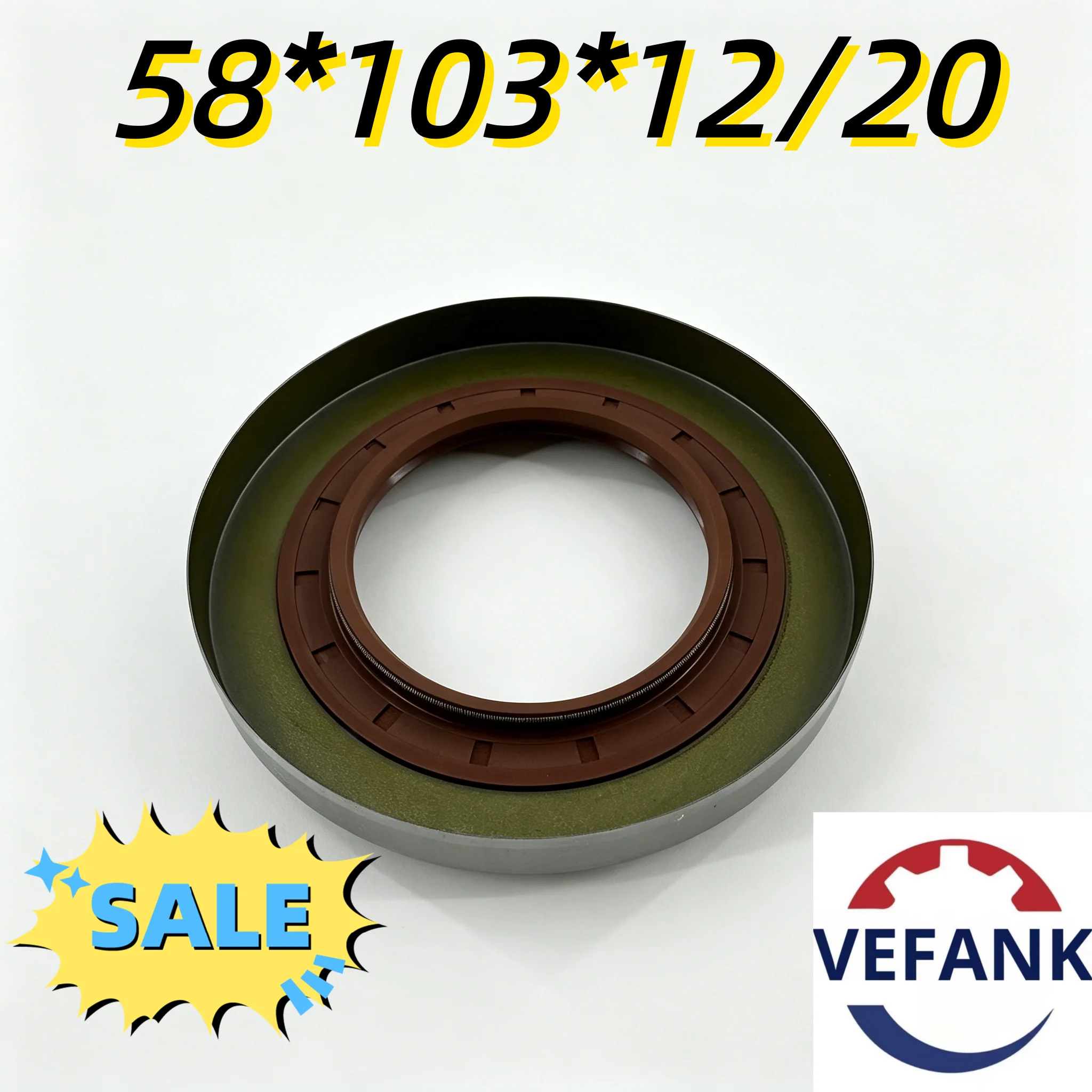 8-94408-083-0 BH3040E Gear Shaft Oil Seal 58*103*12/20,NBR Suitable for Automotive Shaft Sealing Applications