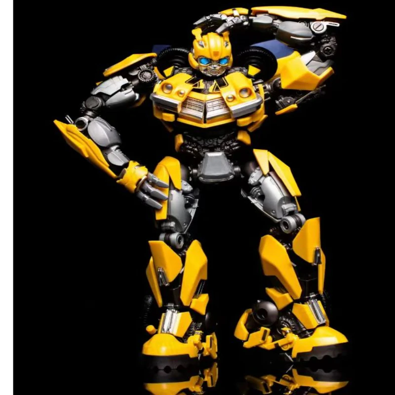 16cm 장난감 재고 있음 트랜스포머 AMK PRO 범블비 가동식 조립 로봇 모델 수집가용 피규어 선물