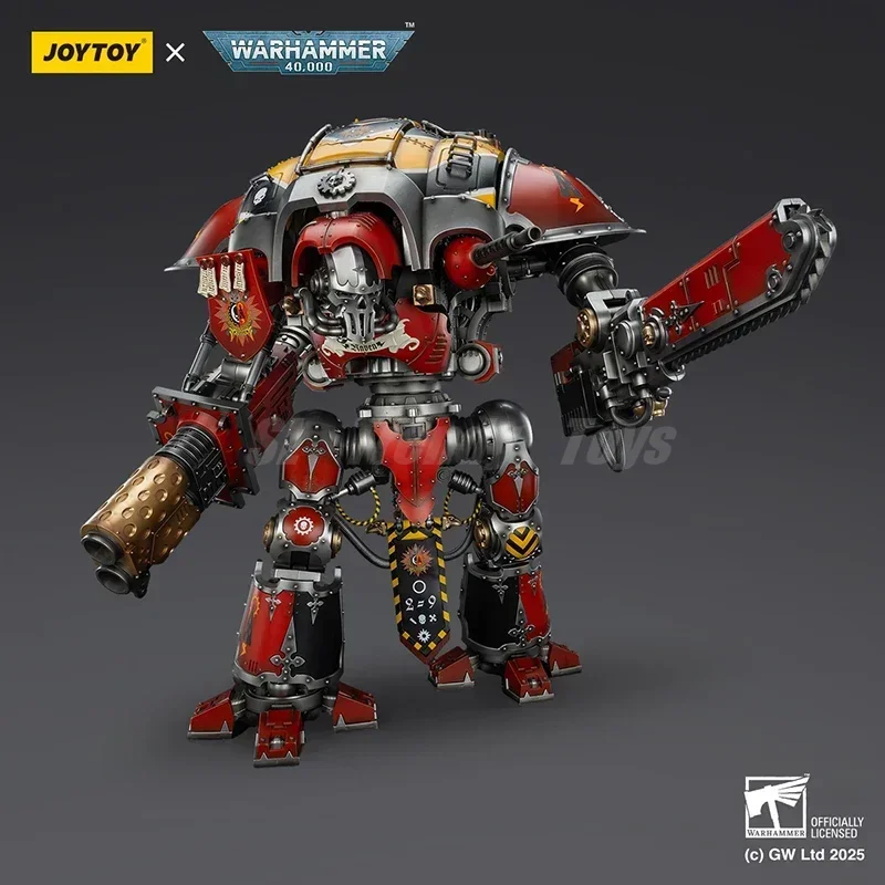 [Przedsprzedaż] JOYTOY Warhammer 40K 1/18 Figurka Akcji Imperialni Rycerze House Raven Knight Errant Model Militarny Kolekcja Zabawka Prezent