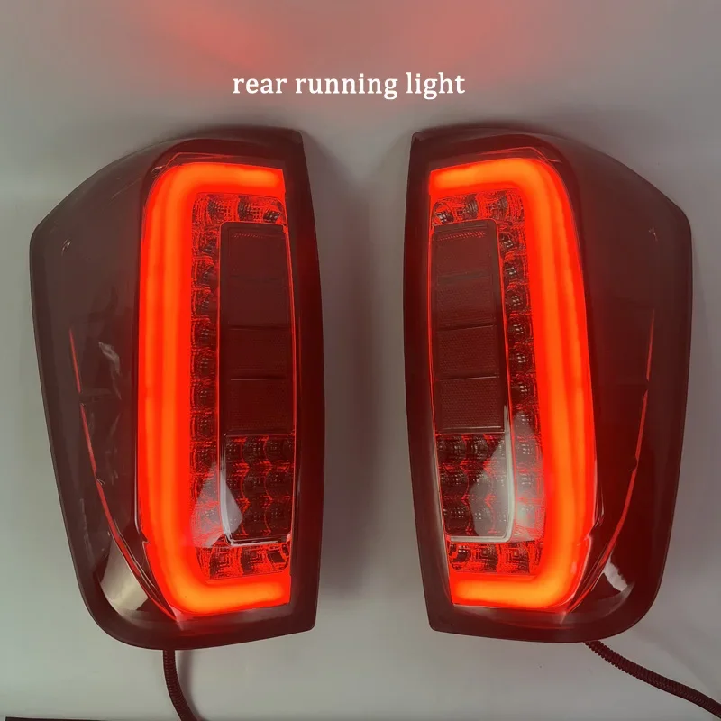 Car LED Tail Lights Retrofit Assembly For Nissan Navara 2015 - 2021 2022 2023 Recommended  Rear Fog Lamp Upgrades