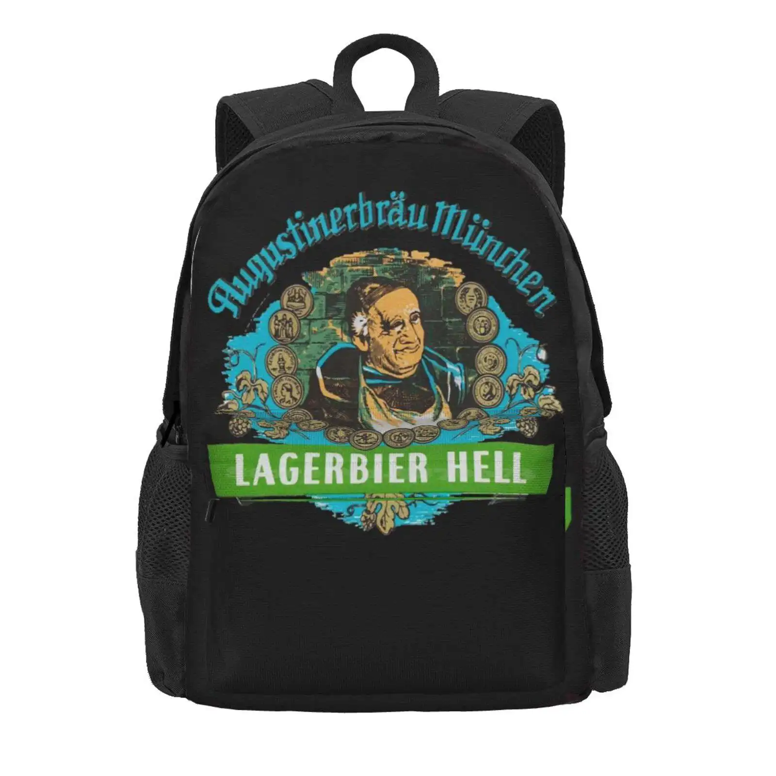 Augustiner Munich Beer...Lagerbier Hell Hot Sale Schoolbag Backpack Fashion Bags Augustiner Munich Beer Lagerbier Hell