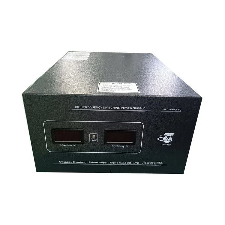 Alimentatore regolatore di tensione CC da 9,6 kW Alimentatore CC con commutazione ad alta potenza 24 V 400 A
