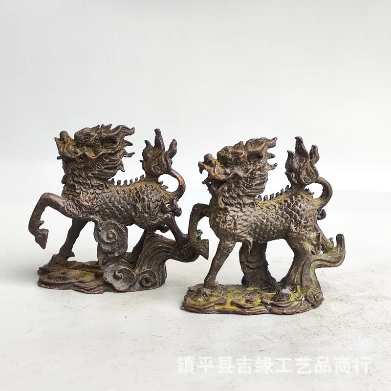 

Kirin ornaments a pair of home desk decorative crafts collection living room decoration anubis room decor
