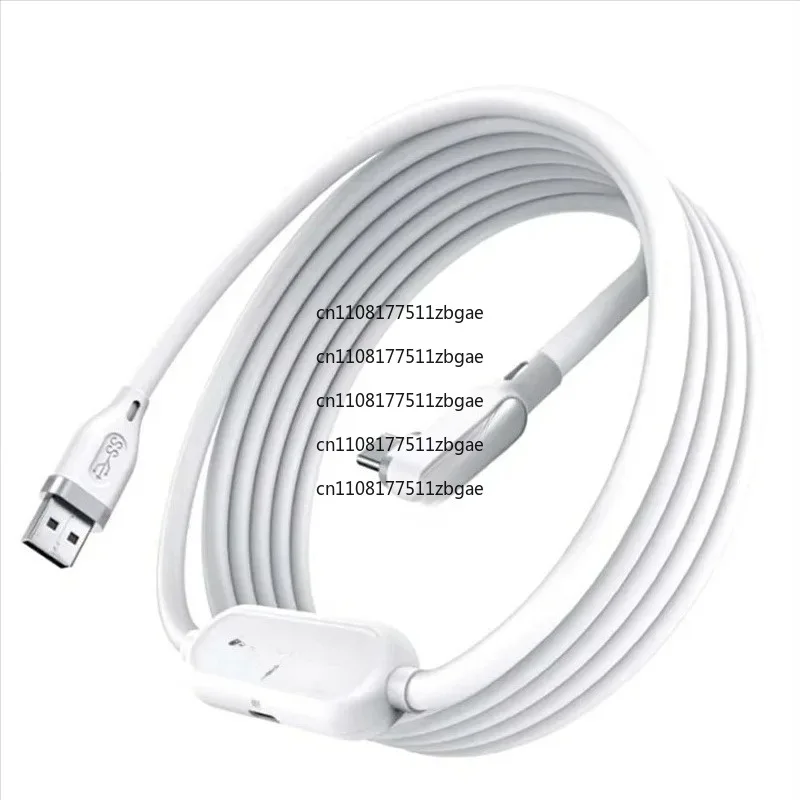 For Pico4/Ultra Compatible PC/Steam Type-C USB Cable Fast Charging 18W Rechargeable VR Link Cable for Quest 3/3S/2/Pro
